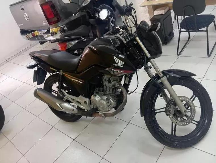 Honda CG 160 Preto 2