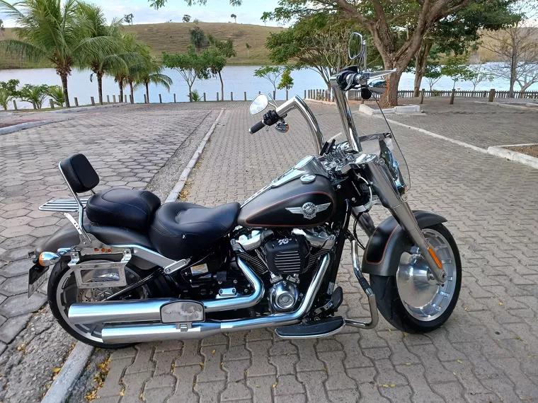 Harley-Davidson Fat Boy Cinza 2