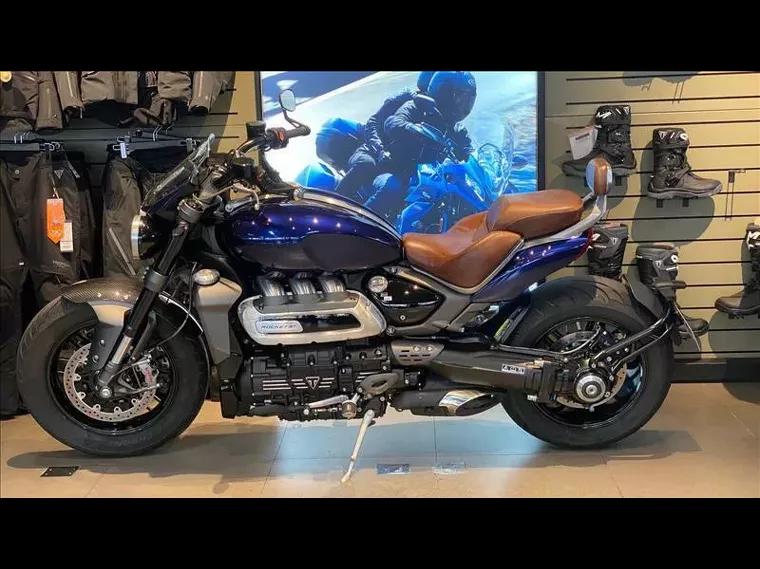 Triumph Rocket III Azul 2