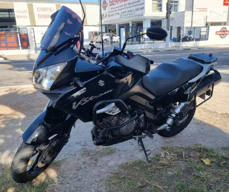 Suzuki V-Strom Preto 2