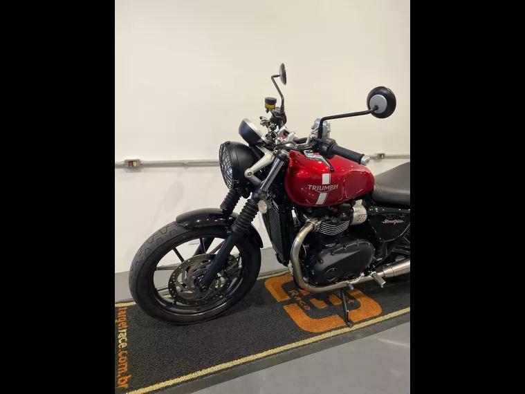 Triumph Street Twin Vermelho 9