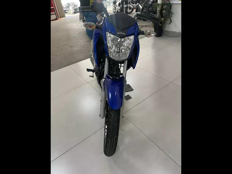 Honda CG 160 Azul 19