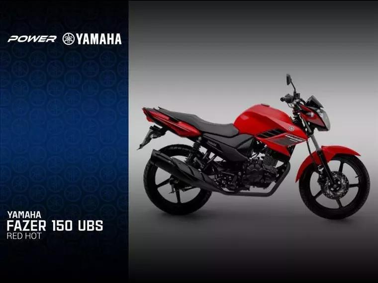 Yamaha Fazer 150 Vermelho 1