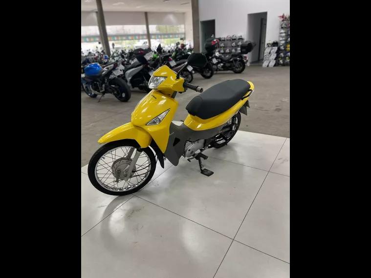 Honda Biz Amarelo 4