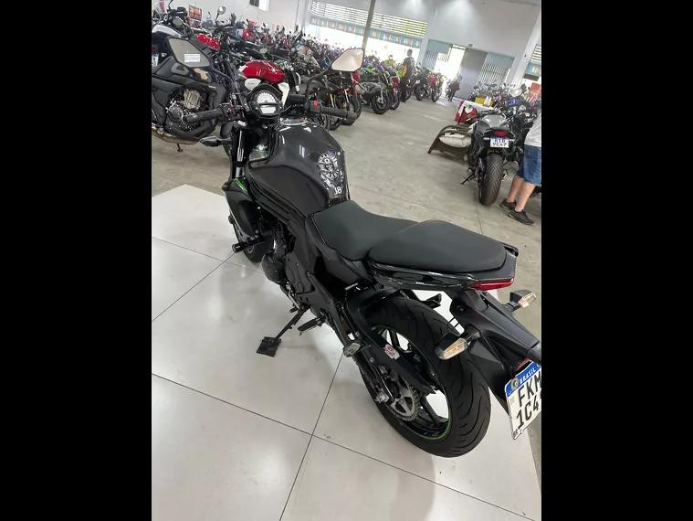 Kawasaki ER-6N Preto 2