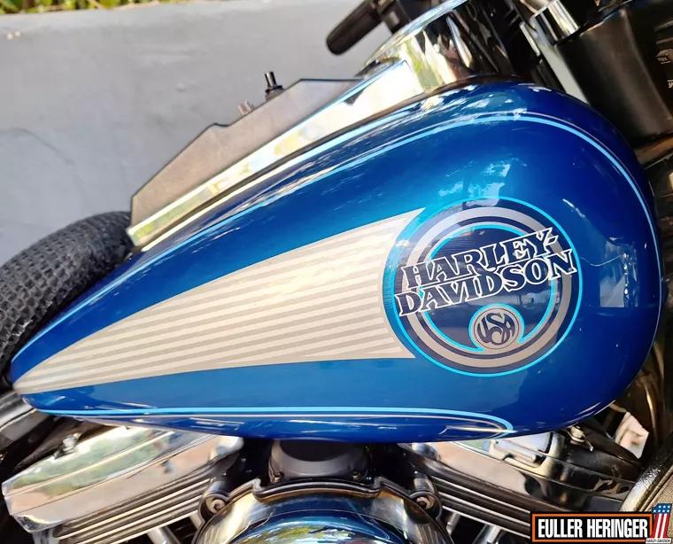 Harley-Davidson Electra Glide Azul 7