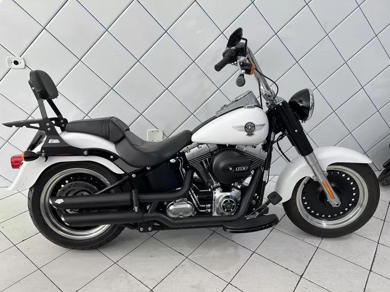 Harley-Davidson Fat Boy Branco 1