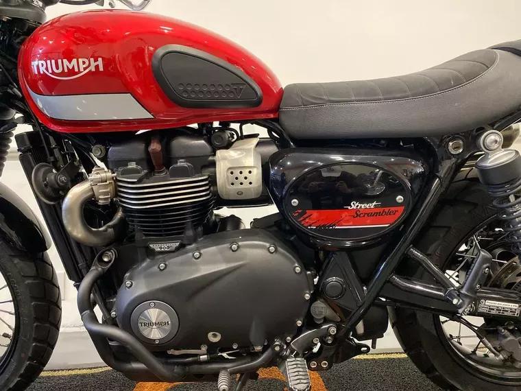 Triumph Street Scrambler Vermelho 4