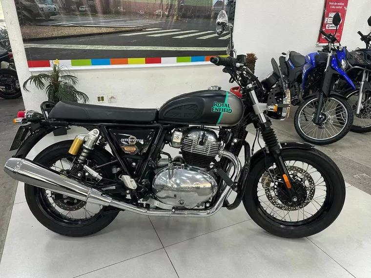 Royal Enfield Interceptor Preto 1