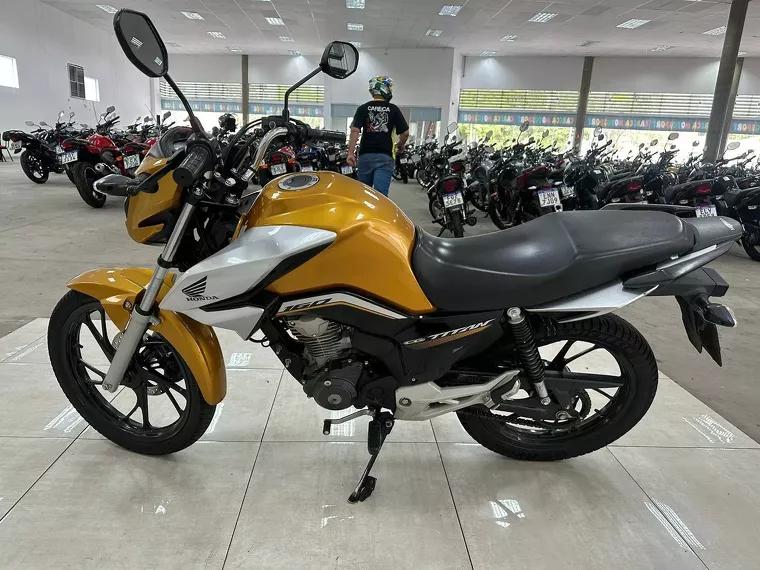 Honda CG 160 Amarelo 3