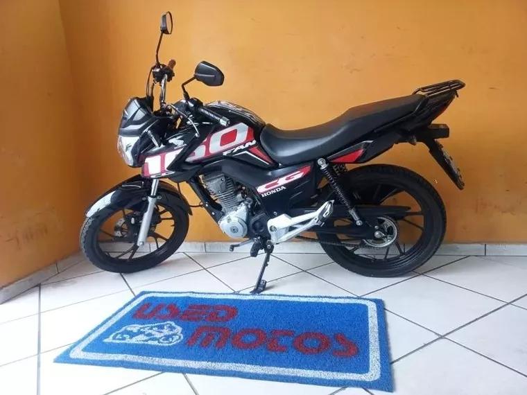 Honda CG 160 Preto 9