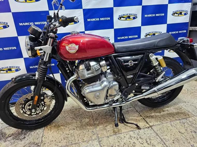 Royal Enfield Interceptor Vermelho 7