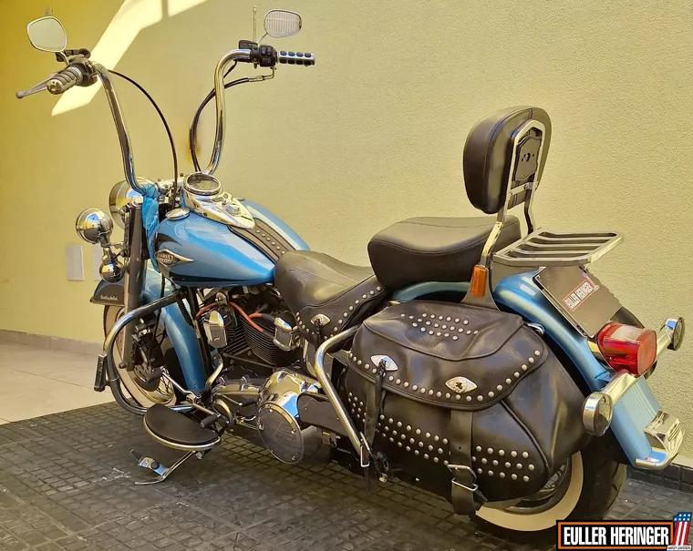 Harley-Davidson Heritage Azul 5