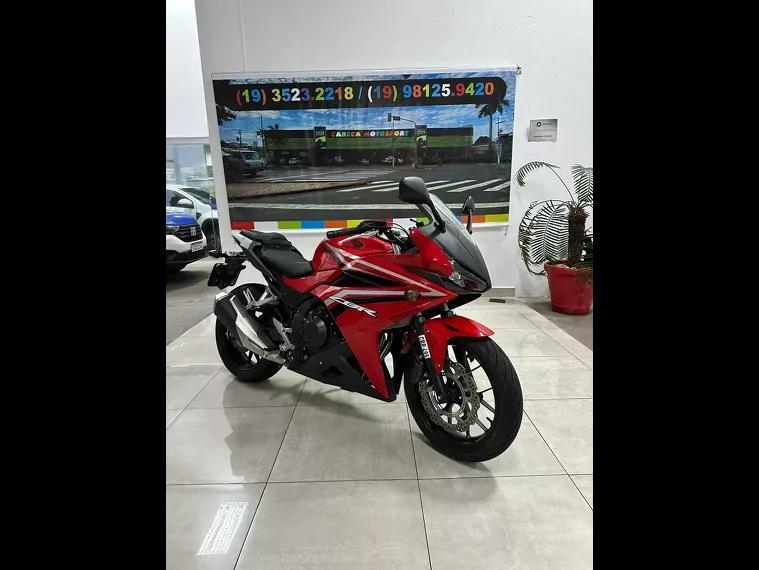 Honda CBR 500 Vermelho 21