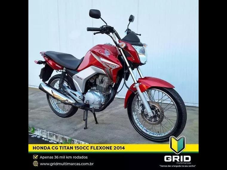 Honda CG 150 Vermelho 4