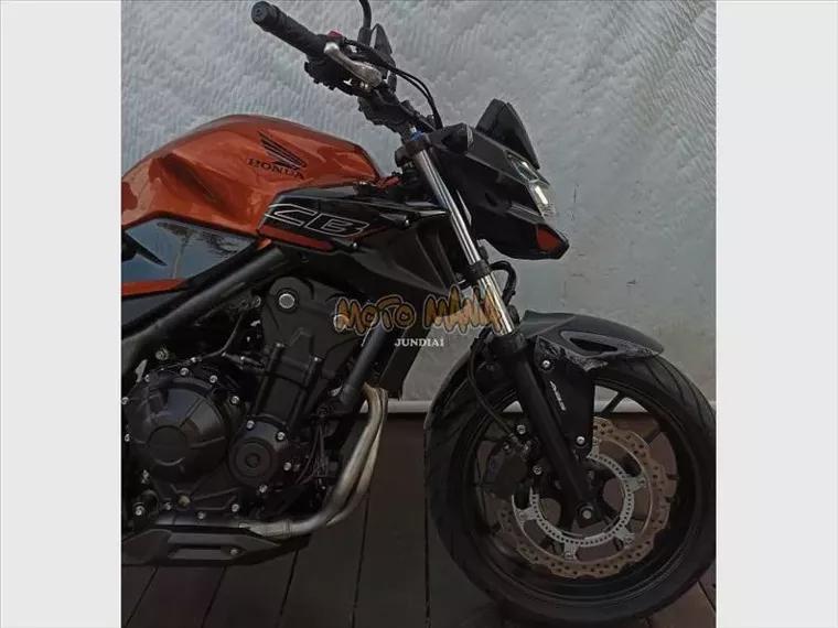 Honda CB 500 Laranja 2