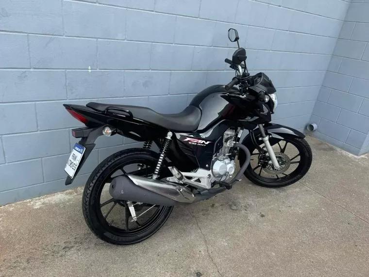 Honda CG 160 Preto 3