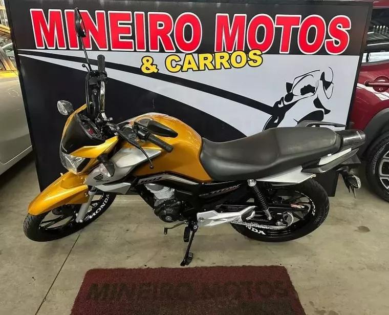 Honda CG 160 Amarelo 4