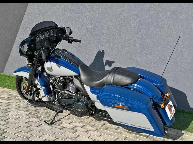 Harley-Davidson Street Glide Azul 6