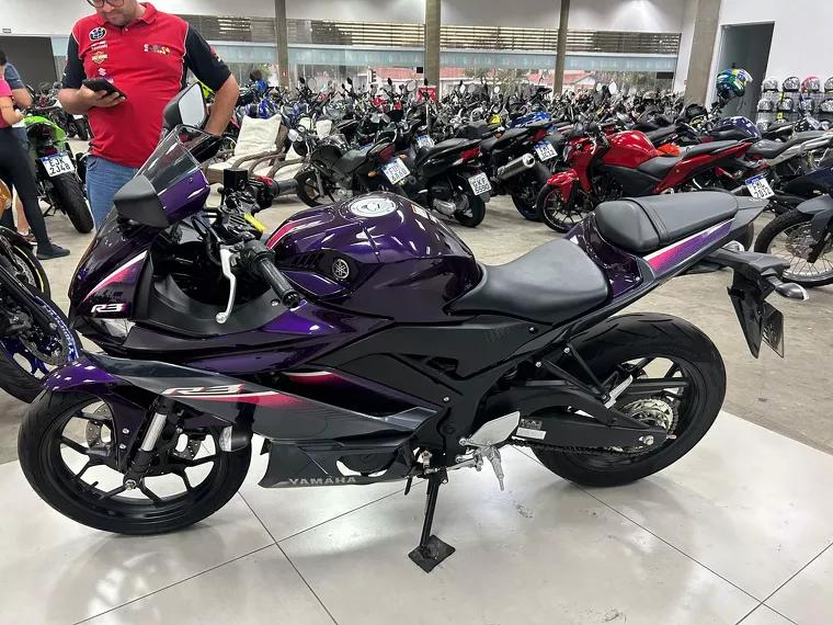 Yamaha YZF R3 Roxo 5