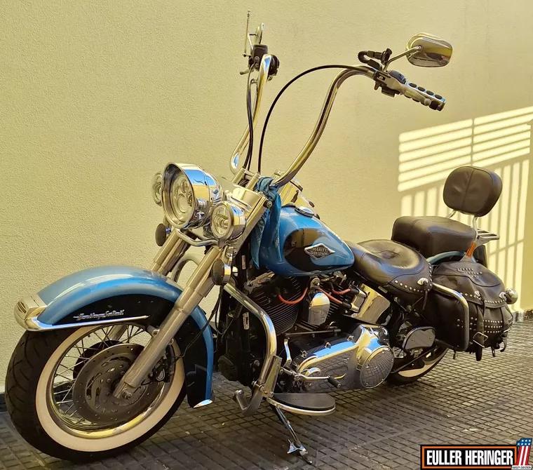 Harley-Davidson Heritage Azul 4