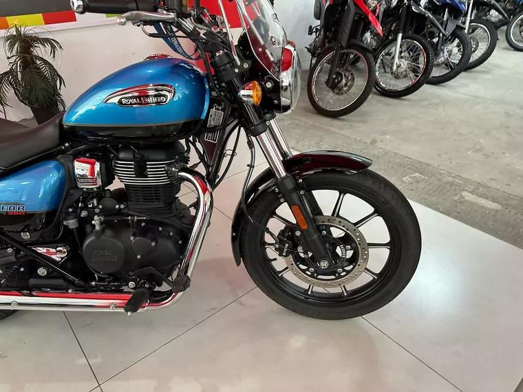 Royal Enfield Meteor Azul 13