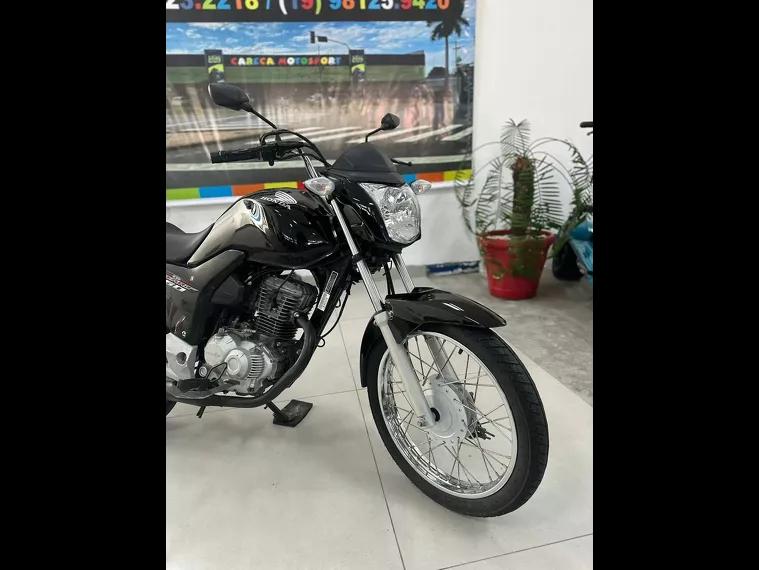 Honda CG 160 Preto 12