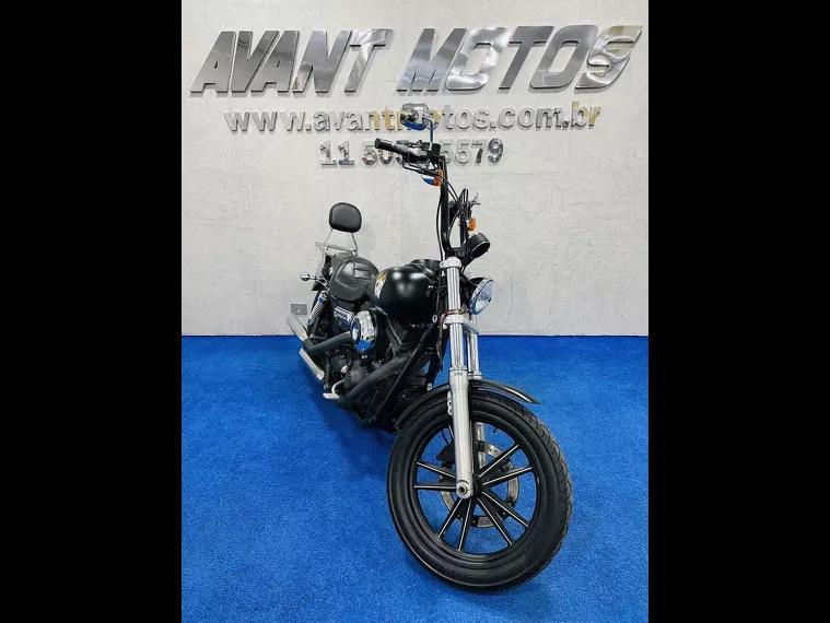 Harley-Davidson Dyna Preto 1