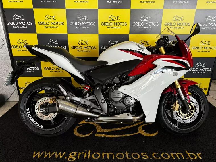 Honda CBR 600 Branco 1