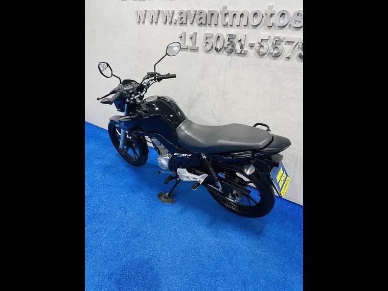 Honda CG 160 Preto 9