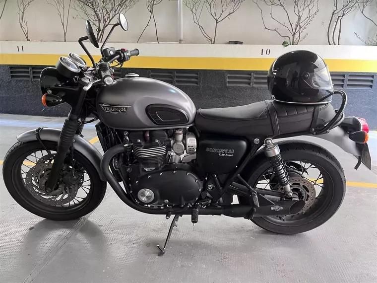 Triumph Bonneville Cinza 3