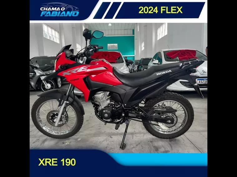 Honda XRE 190 Vermelho 1