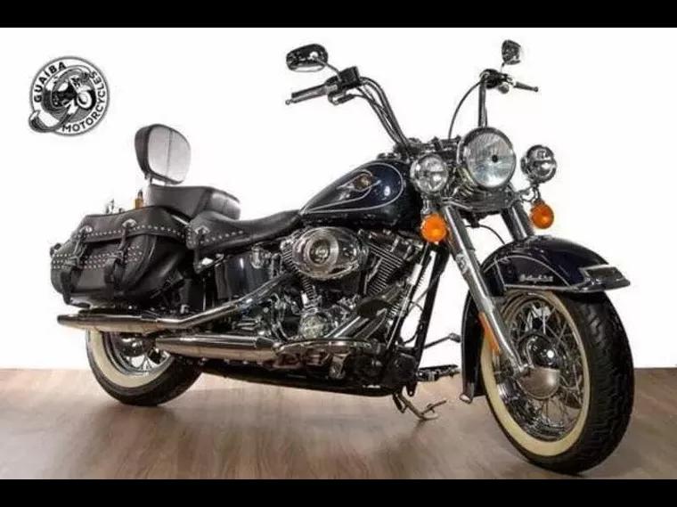 Harley-Davidson Heritage Azul 3