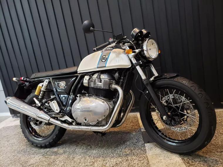 Royal Enfield Continental GT Branco 3