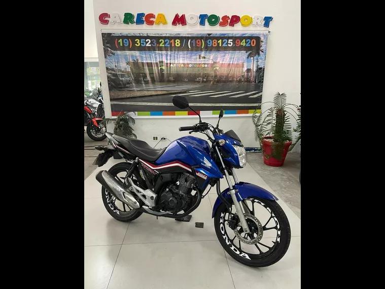 Honda CG 160 Azul 17