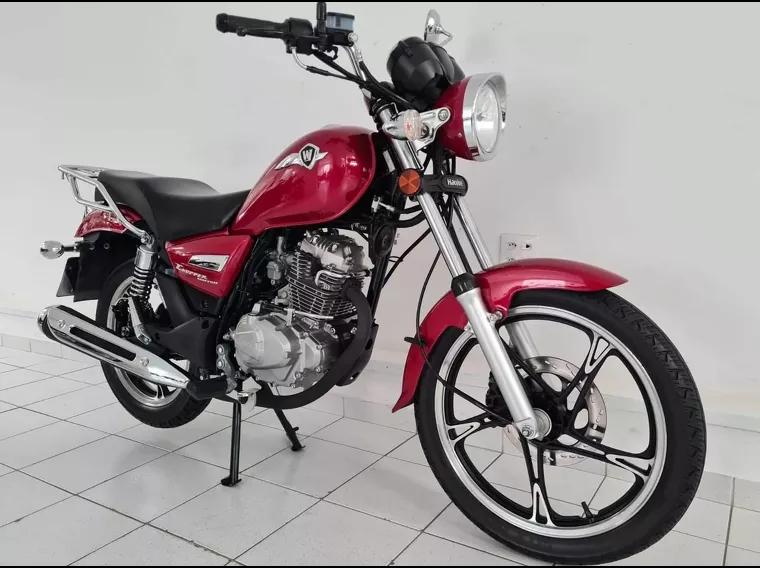 Haojue Chopper Road Vermelho 3