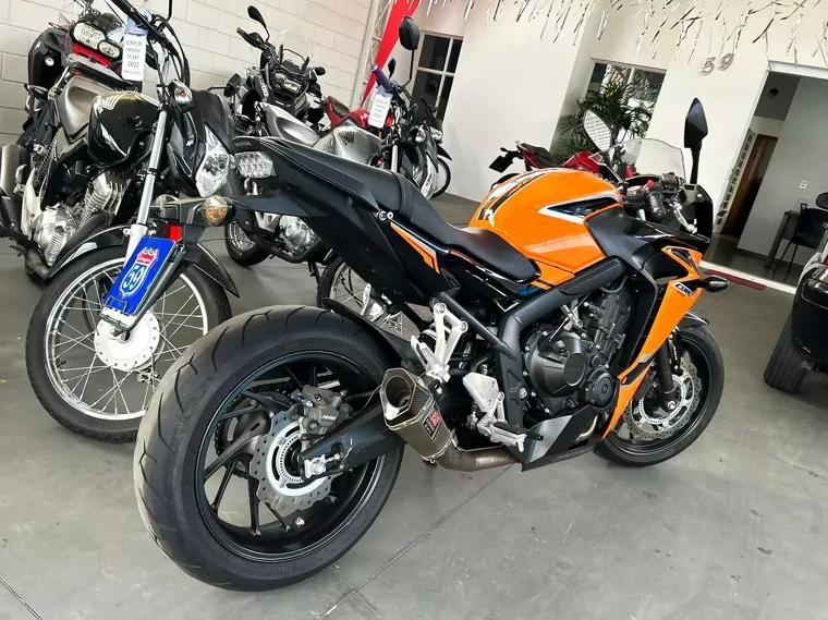 Honda CBR 650 Laranja 4