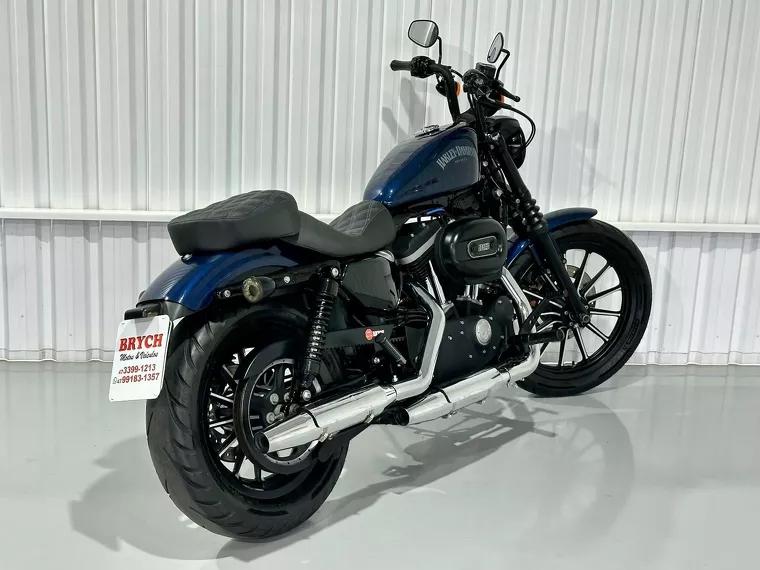 Harley-Davidson Sportster 883 Azul 10