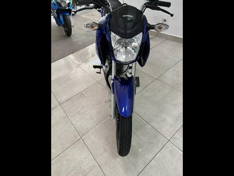 Honda CG 160 Azul 10