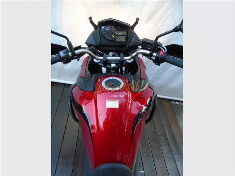 Suzuki V-Strom Vermelho 13