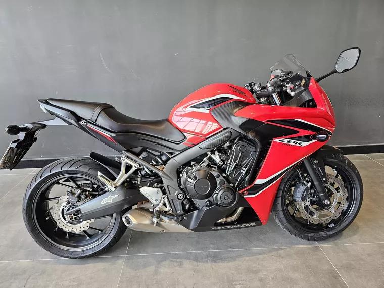 Honda CBR 650 Vermelho 1