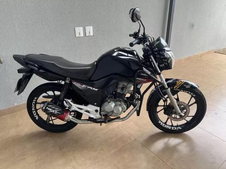 Honda CG 160 Preto 2