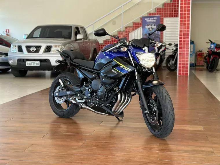 Yamaha XJ6-N Azul 1