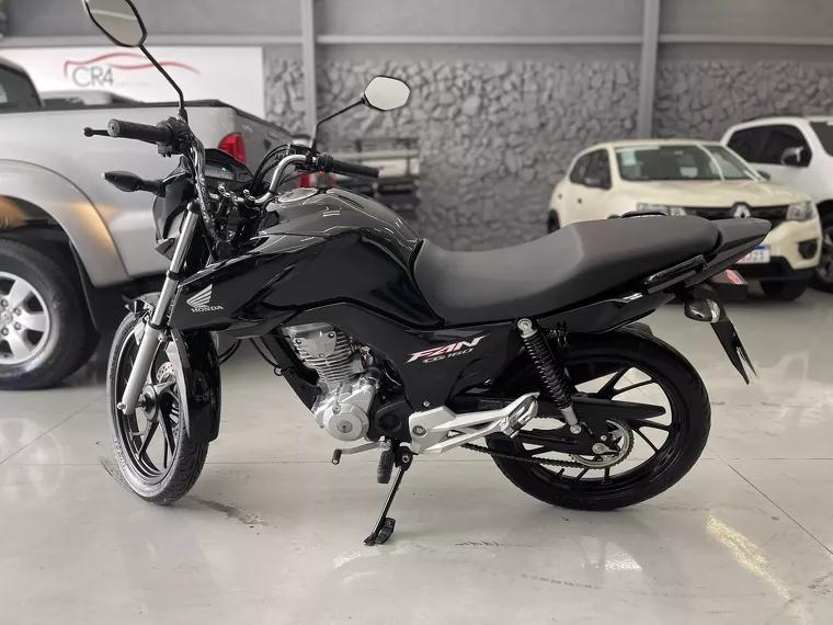 Honda CG 160 Preto 3