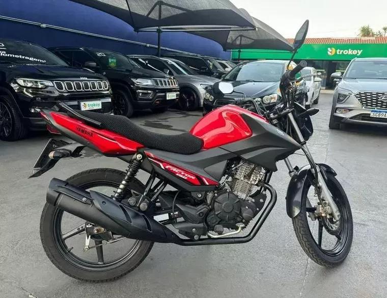 Yamaha YBR 125 Factor Vermelho 10