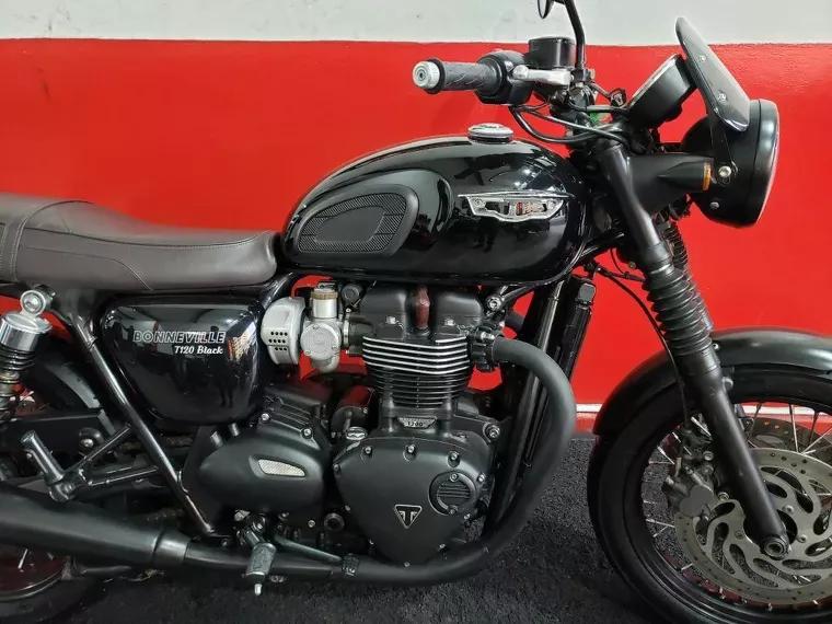 Triumph Bonneville Preto 9