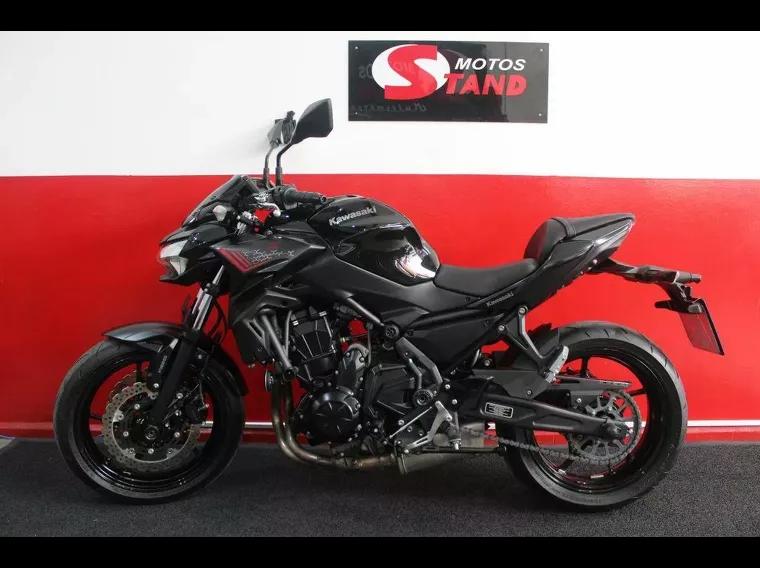 Kawasaki Z 650 Preto 4