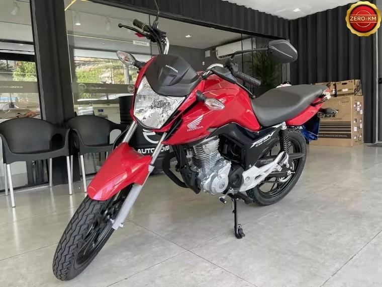 Honda CG 160 Vermelho 1