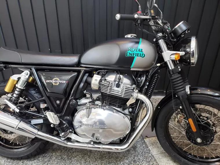 Royal Enfield Interceptor Cinza 5