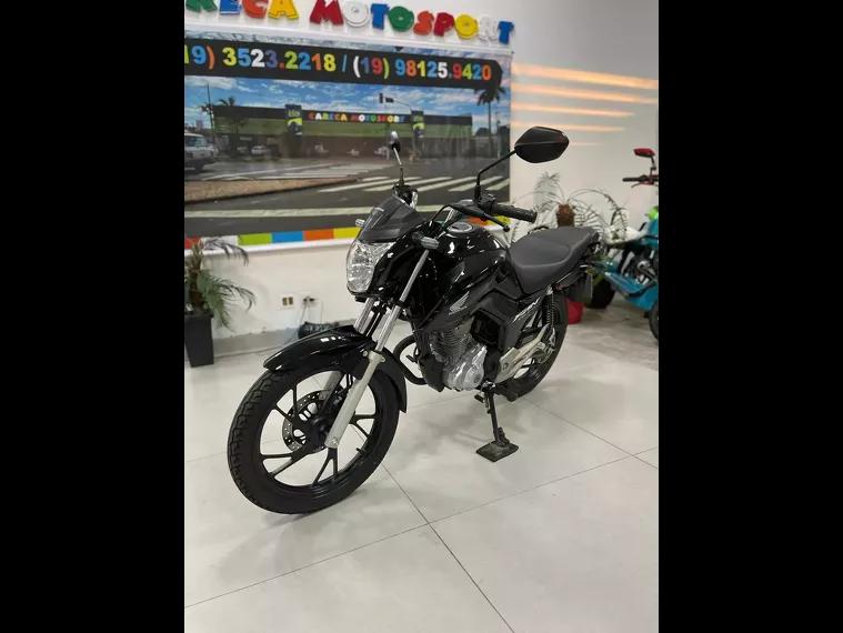 Honda CG 160 Preto 6